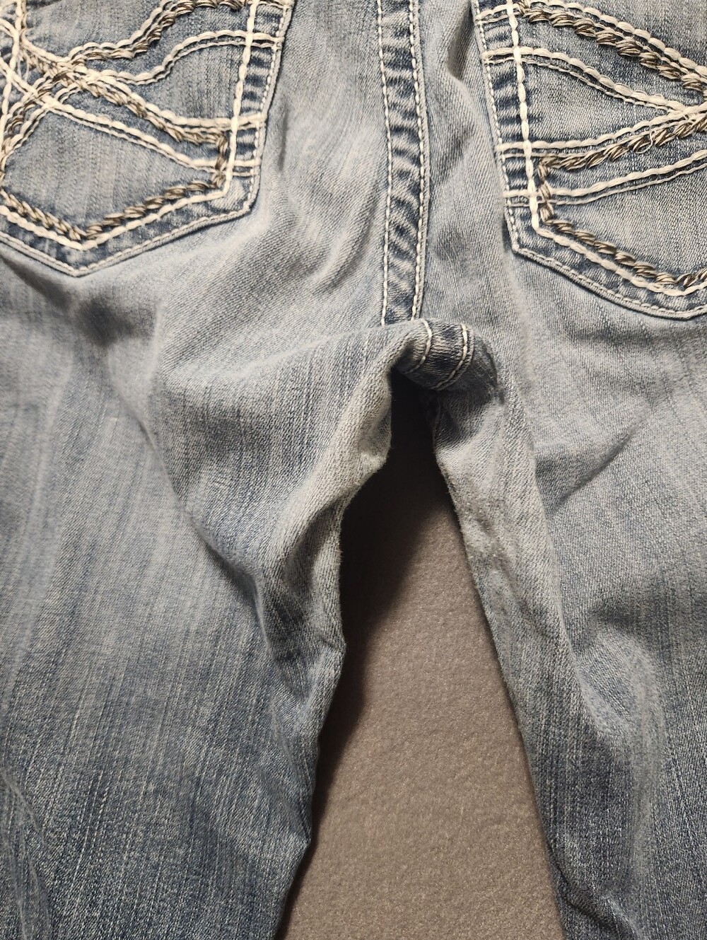 Ariat Jeans Women Size 31L Blue Bootcut Stretch Western Mid Rise - Picture 13 of 14